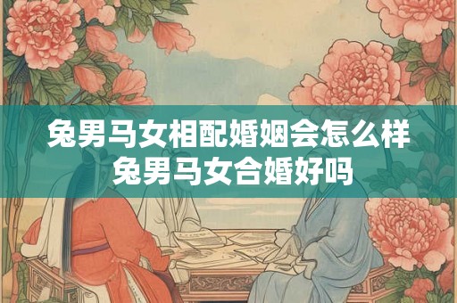 兔男马女相配婚姻会怎么样 兔男马女合婚好吗