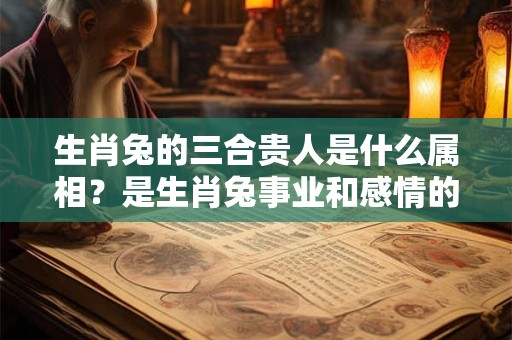 生肖兔的三合贵人是什么属相？是生肖兔事业和感情的贵人吗？
