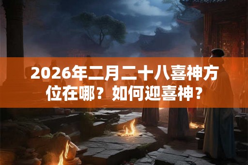 2026年二月二十八喜神方位在哪？如何迎喜神？