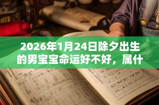 2026年1月24日除夕出生的男宝宝命运好不好，属什么五行？