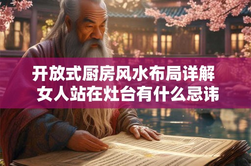 开放式厨房风水布局详解 女人站在灶台有什么忌讳 开放式厨房风水布局详解 女人站在灶台有什么忌讳
