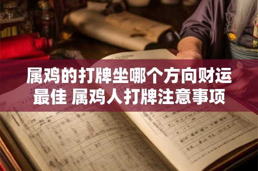 属鸡的打牌坐哪个方向财运最佳 属鸡人打牌注意事项 属鸡的打牌坐哪个方向财运最佳 属鸡人打牌注意事项