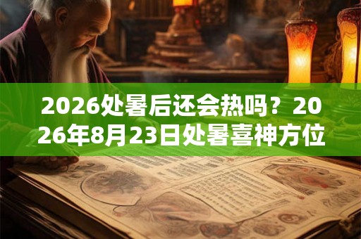 2026处暑后还会热吗?2026年8月23日处暑喜神方位 2026处暑后还会热吗?2026年8月23日处暑喜神方位