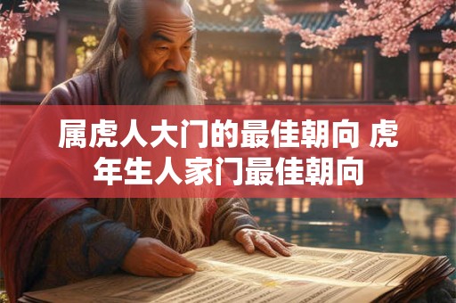 属虎人大门的最佳朝向 虎年生人家门最佳朝向