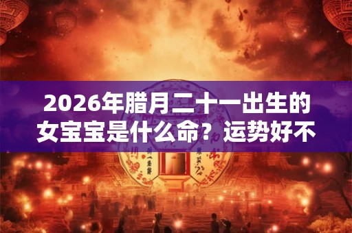 2026年腊月二十一出生的女宝宝是什么命？运势好不好