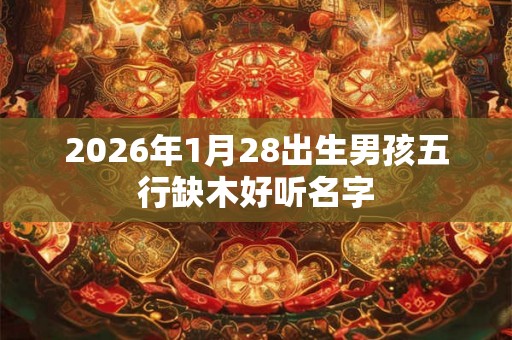 2026年1月28出生男孩五行缺木好听名字