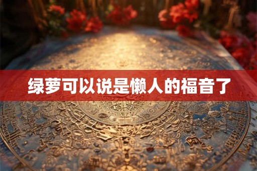 绿萝可以说是懒人的福音了