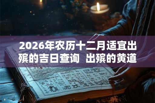 2026年农历十二月适宜出殡的吉日查询  出殡的黄道吉日有哪些
