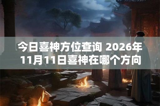 今日喜神方位查询 2026年11月11日喜神在哪个方向