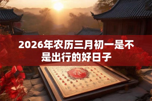 2026年农历三月初一是不是出行的好日子 2026年农历三月初一是不是出行的好日子