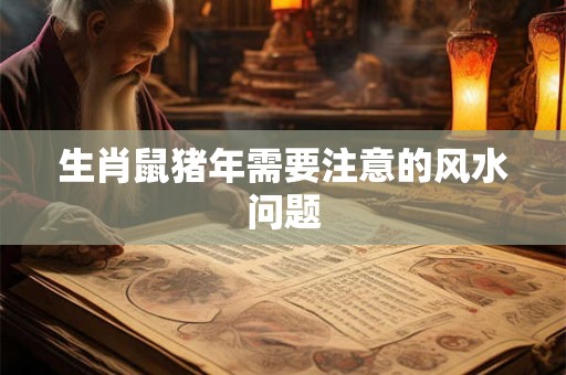 生肖鼠猪年需要注意的风水问题