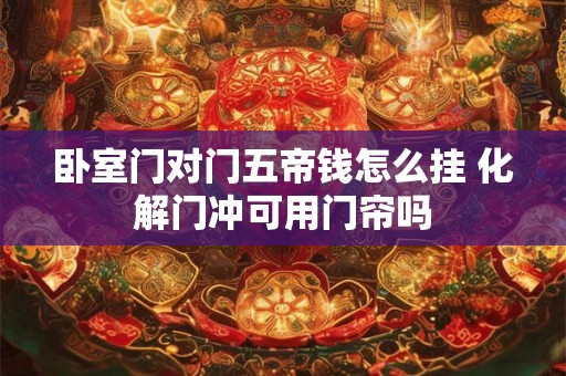 卧室门对门五帝钱怎么挂 化解门冲可用门帘吗