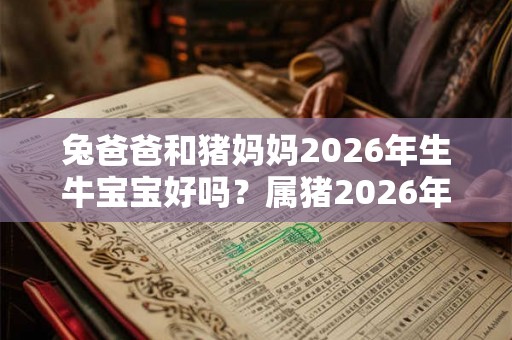 兔爸爸和猪妈妈2026年生牛宝宝好吗？属猪2026年幸运颜色？