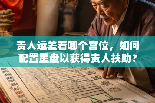 贵人运差看哪个宫位，如何配置星盘以获得贵人扶助？