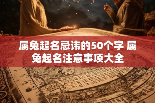 属兔起名忌讳的50个字 属兔起名注意事项大全 属兔起名忌讳的50个字 属兔起名注意事项大全