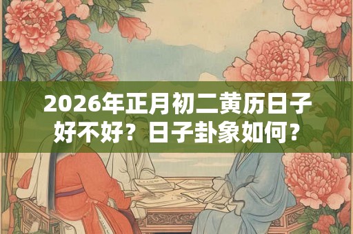 2026年正月初二黄历日子好不好？日子卦象如何？
