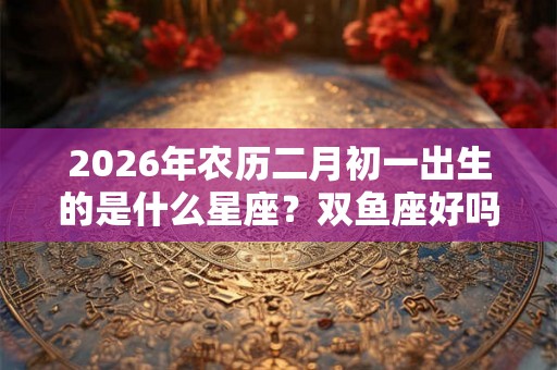 2026年农历二月初一出生的是什么星座?双鱼座好吗 2026年农历二月初一出生的是什么星座?双鱼座好吗