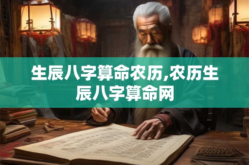 生辰八字算命农历,农历生辰八字算命网 生辰八字算命农历,农历生辰八字算命网
