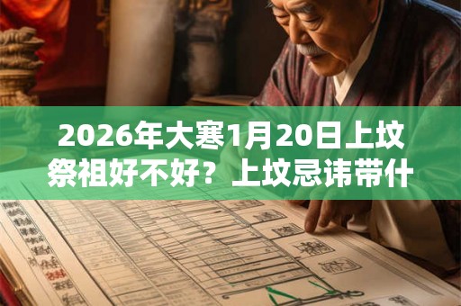 2026年大寒1月20日上坟祭祖好不好？上坟忌讳带什么水果？