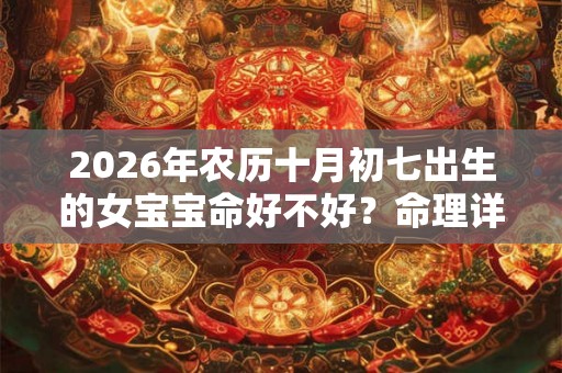 2026年农历十月初七出生的女宝宝命好不好?命理详解 2026年农历十月初七出生的女宝宝命好不好?命理详解