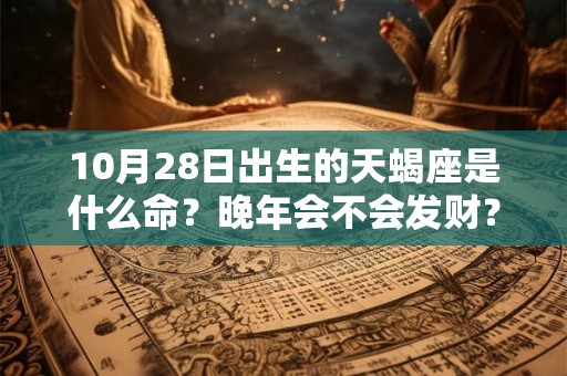 10月28日出生的天蝎座是什么命?晚年会不会发财? 10月28日出生的天蝎座是什么命?晚年会不会发财?