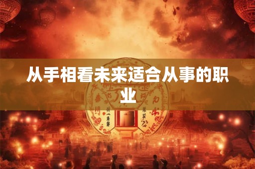 从手相看未来适合从事的职业