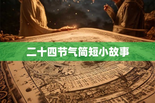 二十四节气简短小故事