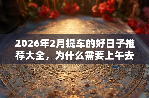2026年2月提车的好日子推荐大全，为什么需要上午去提车？