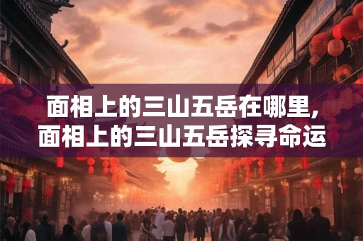 面相上的三山五岳在哪里,面相上的三山五岳探寻命运之谜