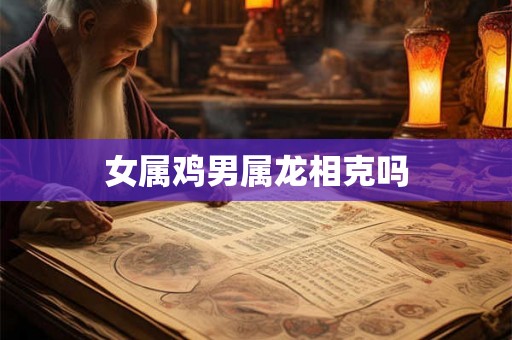 女属鸡男属龙相克吗