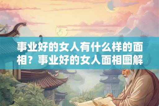 事业好的女人有什么样的面相？事业好的女人面相图解