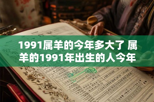 1991属羊的今年多大了 属羊的1991年出生的人今年多少岁了
