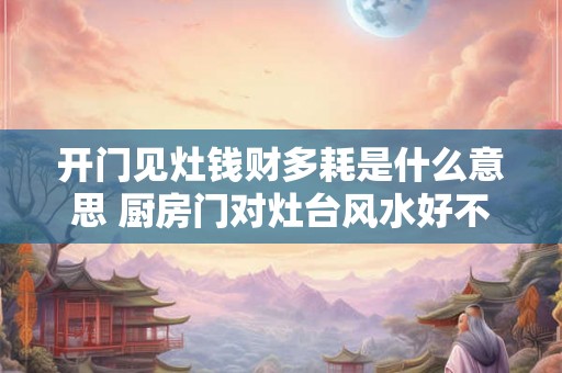 开门见灶钱财多耗是什么意思 厨房门对灶台风水好不好