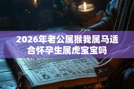 2026年老公属猴我属马适合怀孕生属虎宝宝吗 2026年老公属猴我属马适合怀孕生属虎宝宝吗