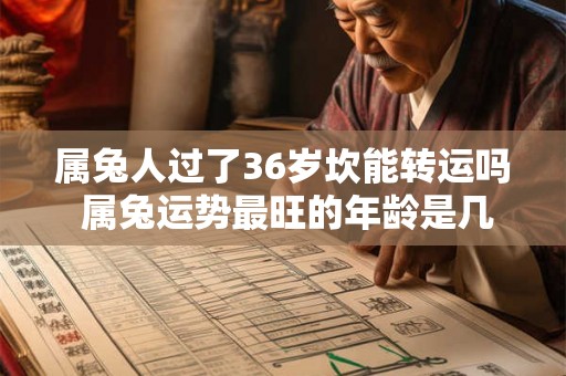 属兔人过了36岁坎能转运吗 属兔运势最旺的年龄是几岁