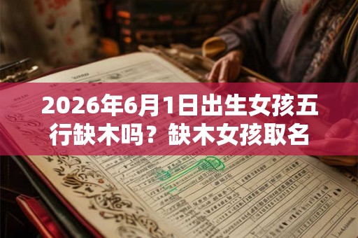 2026年6月1日出生女孩五行缺木吗?缺木女孩取名 2026年6月1日出生女孩五行缺木吗?缺木女孩取名