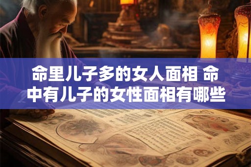 命里儿子多的女人面相 命中有儿子的女性面相有哪些特征