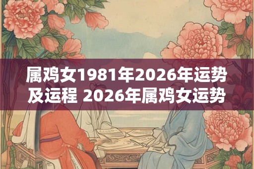 属鸡女1981年2026年运势及运程 2026年属鸡女运势如何 属鸡女1981年2026年运势及运程 2026年属鸡女运势如何