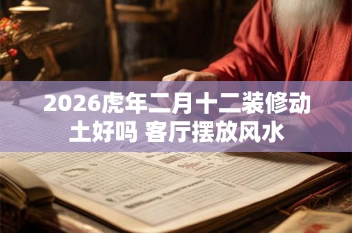2026虎年二月十二装修动土好吗 客厅摆放风水 2026虎年二月十二装修动土好吗 客厅摆放风水