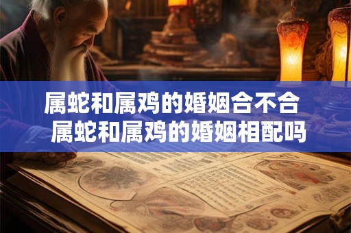 属蛇和属鸡的婚姻合不合  属蛇和属鸡的婚姻相配吗