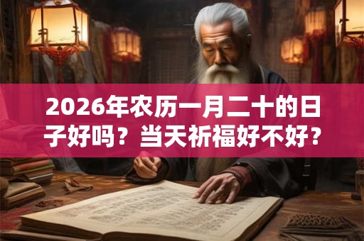 2026年农历一月二十的日子好吗？当天祈福好不好？