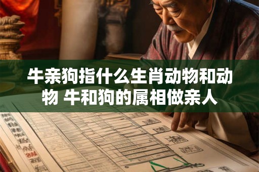 牛亲狗指什么生肖动物和动物 牛和狗的属相做亲人 牛亲狗指什么生肖动物和动物 牛和狗的属相做亲人