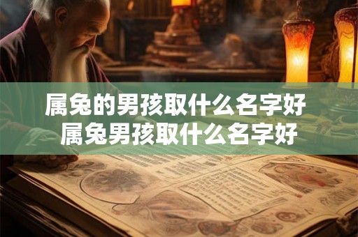 属兔的男孩取什么名字好 属兔男孩取什么名字好 属兔的男孩取什么名字好 属兔男孩取什么名字好