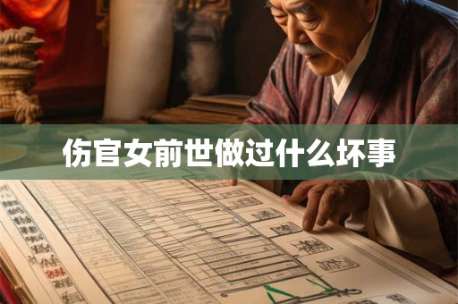 伤官女前世做过什么坏事