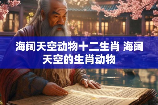 海阔天空动物十二生肖 海阔天空的生肖动物