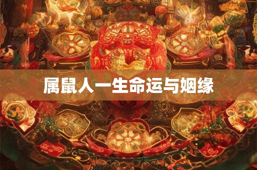 属鼠人一生命运与姻缘 属鼠人一生命运与姻缘