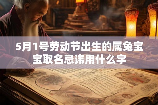 5月1号劳动节出生的属兔宝宝取名忌讳用什么字