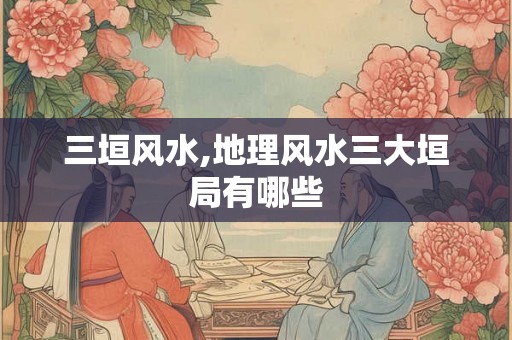 三垣风水,地理风水三大垣局有哪些
