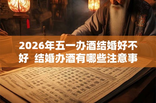 2026年五一办酒结婚好不好 结婚办酒有哪些注意事项 2026年五一办酒结婚好不好 结婚办酒有哪些注意事项