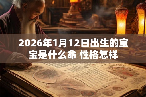 2026年1月12日出生的宝宝是什么命 性格怎样
